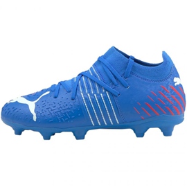 Chuteiras Puma Future Z 3.2 Fg Ag Jr 106501 01 azul azul 1