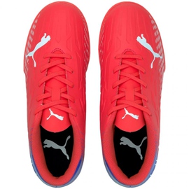 Chuteiras Puma Ultra 4.3 Tt Jr 106541 01 vermelho laranjas e vermelhos 1