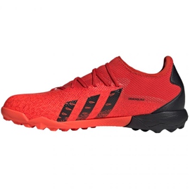 Chuteiras Adidas Predator Freak.3 L Tf M FY6291 multicolorido laranjas e tintos 1 Chuteiras Adidas Predator Freak.3 L Tf M FY6291 multicolorido laranjas e tintos 1