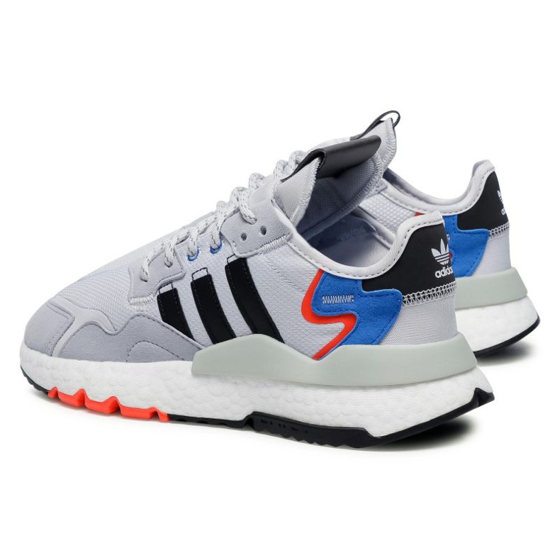 Sapatos Adidas Nite Jogger M FX6835 preto vermelho azul cinza 1
