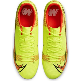 Chuteiras Nike Mercurial Vapor 14 Academy FG / MG M CU5691-760 multicolorido amarelos 4