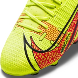 Chuteiras Nike Mercurial Vapor 14 Academy FG / MG M CU5691-760 multicolorido amarelos 8