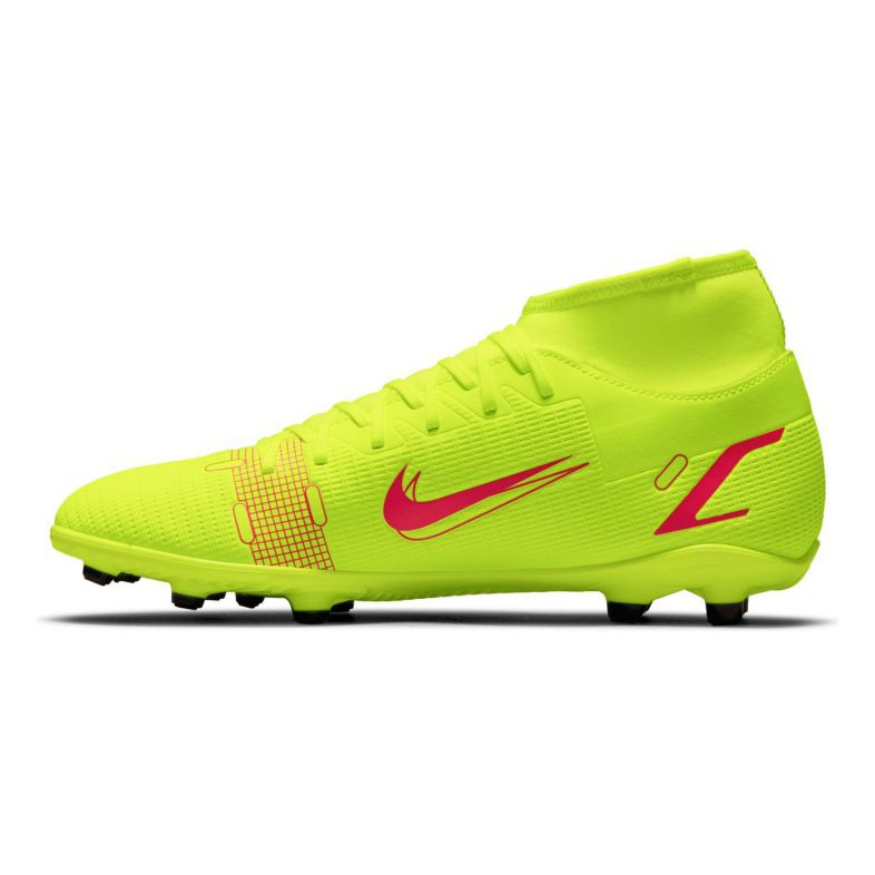 Chuteiras Nike Mercurial Superfly 8 Club Mg M CV0852-760 amarelo amarelos 1