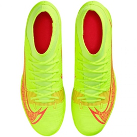 Chuteiras Nike Mercurial Superfly 8 Club Tf M CV0955 760 amarelo amarelos 1