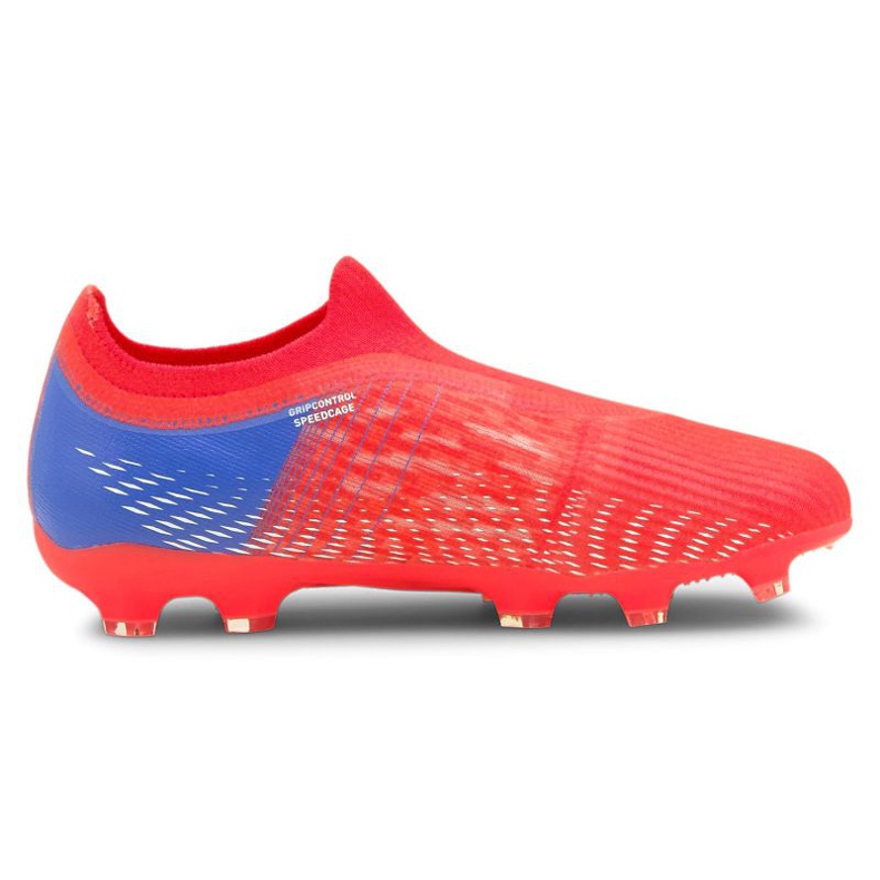 Chuteiras Puma Ultra 3.3 Fg / Ag Jr 106529-01 vermelho laranjas e tintos 1