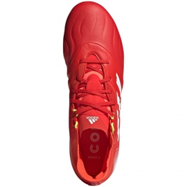 Chuteiras Adidas Copa Sense.2 Fg M FY6177 vermelho laranjas e tintos 1