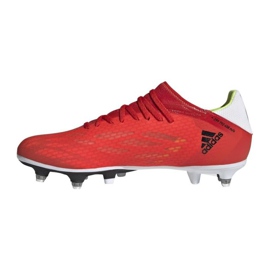 Chuteiras Adidas X Speedflow.3 Sg M FY3286 multicolorido laranjas e vermelhos 1