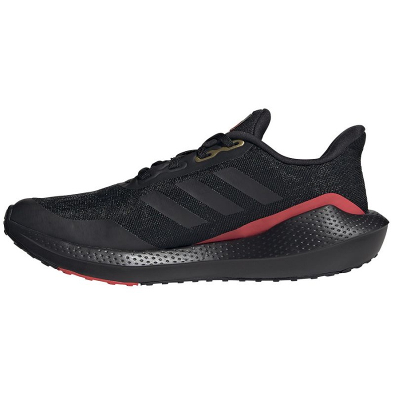 Tênis de corrida Adidas EQ21 Run Jr GV9937 preto 1