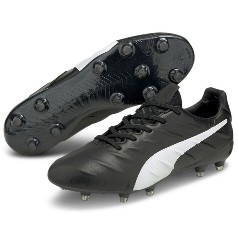 Chuteiras Puma King Platinum 21 FG/AG 106478 01 preto preto 1