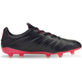 Puma King Platinum 21 FG / AG M 106478 02 chuteiras preto preto 1