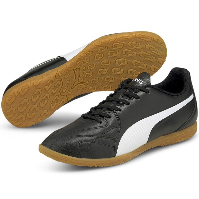Chuteira Puma King Hero 21 It M 106557 01 preto preto 1