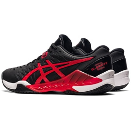 Sapatos de handebol Asics Blast Ff 2 M 1071A044 002 preto preto 1