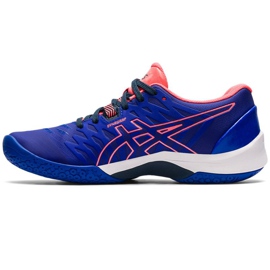Asics Blast Ff 2 1072A046 400 tênis de handebol azul azul 1
