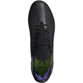 Chuteiras Adidas X Speedflow.2 Fg M FY3288 preto, preto, roxo preto 1
