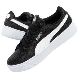 Puma Vikky Platform Glitz Jr 366856 02 preto azul 1 Puma Vikky Platform Glitz Jr 366856 02 preto azul 1