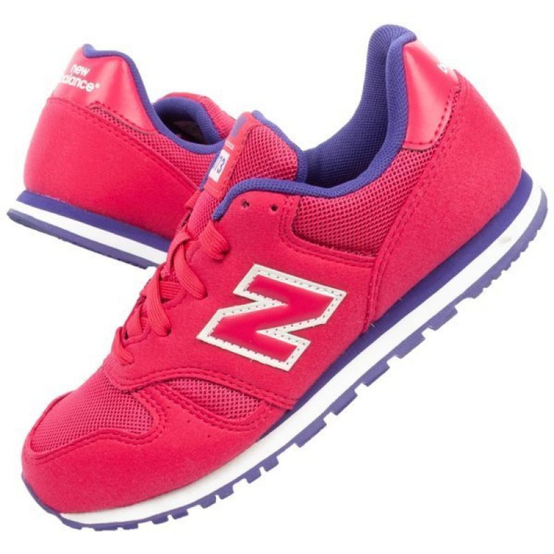 Tênis New Balance Jr YC373PY vermelho azul marinho 1
