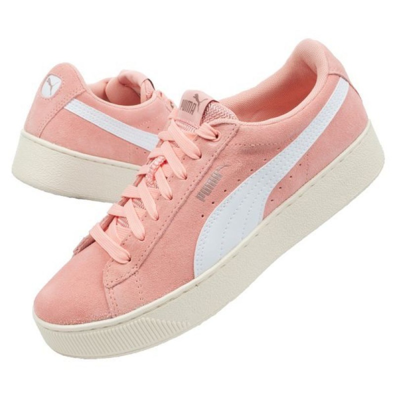 Plataforma Puma Vikky Sd W 368012 03 rosa 1