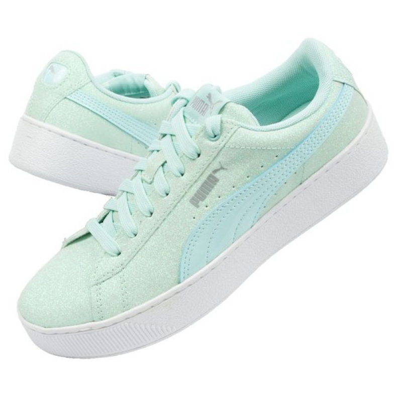Puma Vikky Platform Glitz W 366856 06 verde 1 Puma Vikky Platform Glitz W 366856 06 verde 1