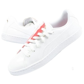 Puma Basket Crush W 369556 01 branco vermelho 1