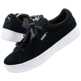 Puma Vikky Platform Ribbon W 367642 03 preto 1 Puma Vikky Platform Ribbon W 367642 03 preto 1