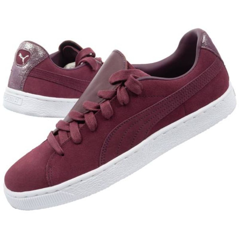 Puma Suede Crush Frosted W 370194 02 vermelho 1