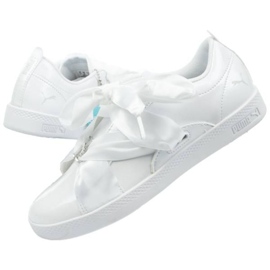 Sapatos Puma Smash Wns Bkl Patente W 369638 01 branco 1
