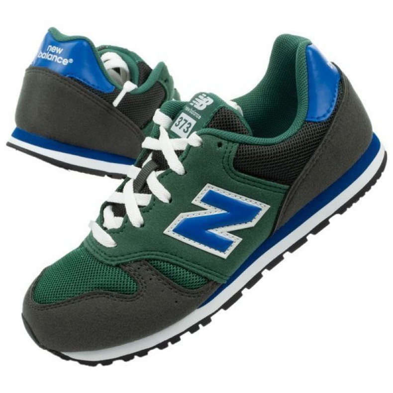 Tênis New Balance Jr YC373KE preto verde 1