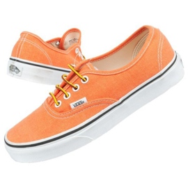 Tênis Vans Authentic 0VOEC9D branco laranja 1 Tênis Vans Authentic 0VOEC9D branco laranja 1
