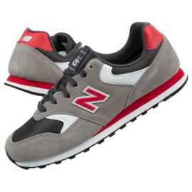 Tênis New Balance M ML393VT1 branco vermelho cinza 1