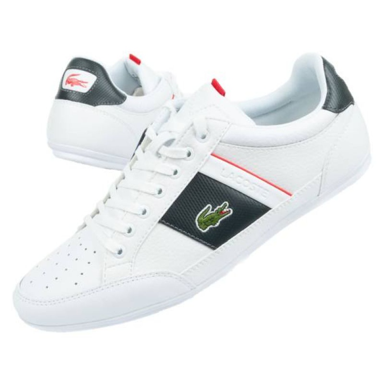 Tênis Lacoste Chaymon 0721 M 0042A7 branco preto 1