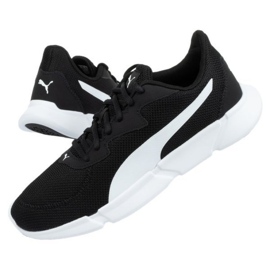 Tênis de corrida Puma Interflex Runner M 192567 01 branco preto 1