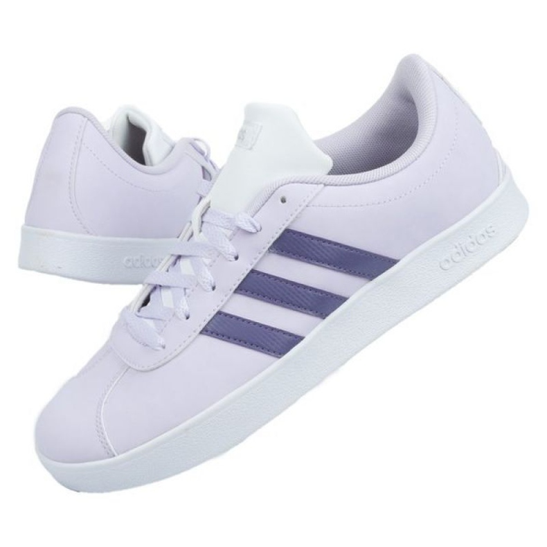 Tênis Adidas Vi Court W EG2004 branco roxo 1