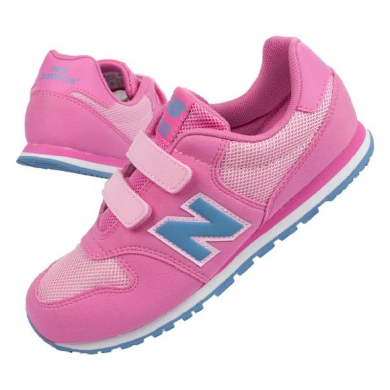 Tênis New Balance Jr YV500TPP preto rosa 1