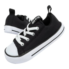 Tênis Converse Jr 763537C preto 1 Tênis Converse Jr 763537C preto 1