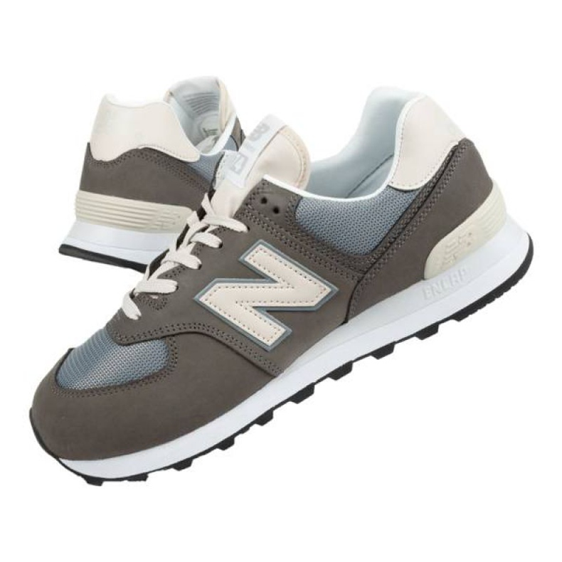 Sapatos New Balance M ML574SRP cinza 1 Sapatos New Balance M ML574SRP cinza 1