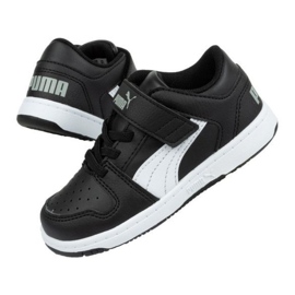 Puma Rebound Jr 370493 02 preto 1 Puma Rebound Jr 370493 02 preto 1