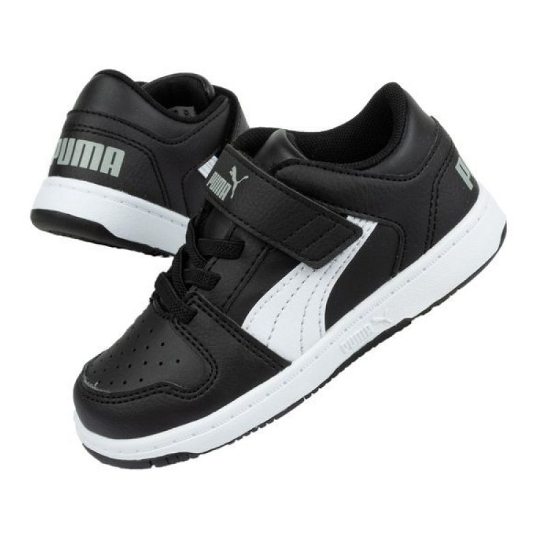Puma Rebound Jr 370493 02 preto 1