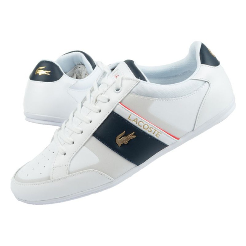 Lacoste Chaymon Tech M 7-42CMA0011407 branco 1 Lacoste Chaymon Tech M 7-42CMA0011407 branco 1