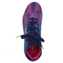 Chuteiras Adidas X Speedflow Messi.1 Fg Jr FY6929 azul marinho, roxo, azul, multicolorido azul 1