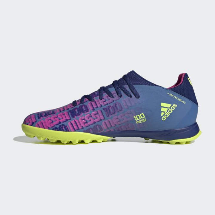 Chuteiras Adidas X Speedflow Messi.3 Tf M FY6896 azul marinho, multicolorido azul e azul marinho 2