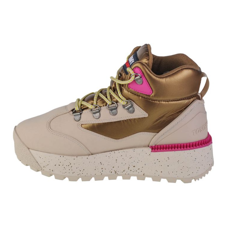 Bota Tommy Hilfiger Jeans Hybrid Flatform W EN0EN01589-ACE bege 1