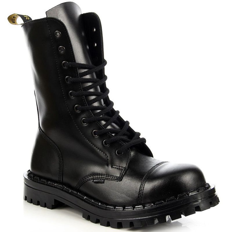 Gregor GRE1062A Botas pretas preto 1 Gregor GRE1062A Botas pretas preto 1