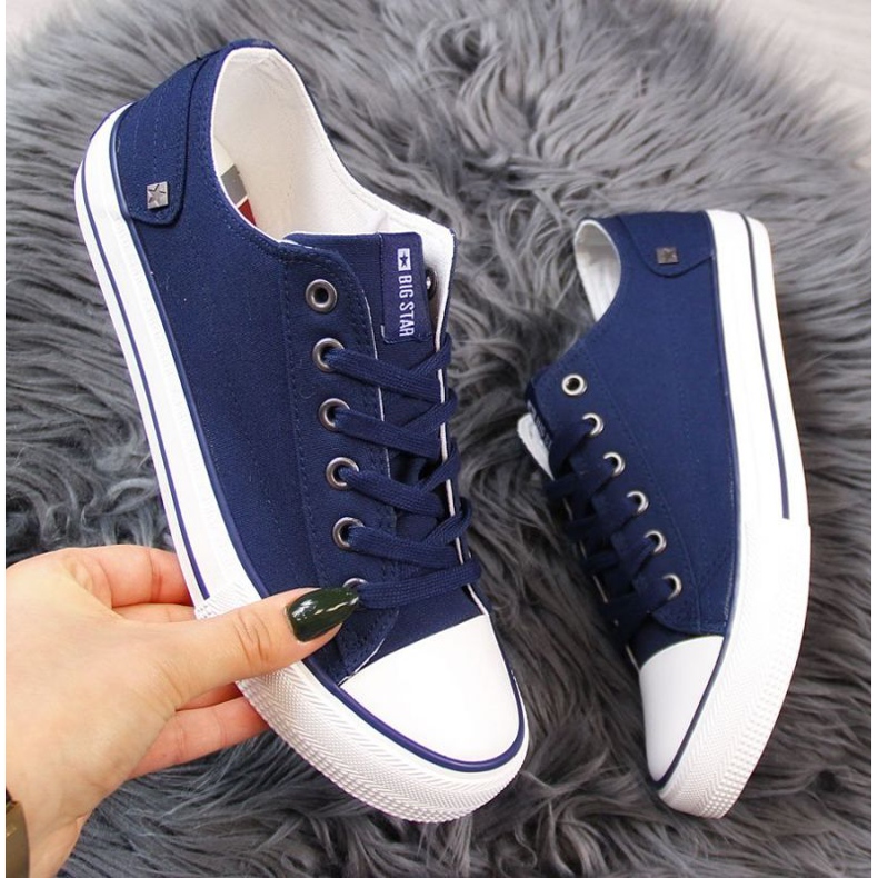 Sapatos azul marinho Big Star W DD274335 1