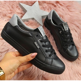 Tênis de cano baixo Big Star W EE274314 preto 1