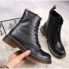 Botas de couro isoladas Filippo W PAW77A pretas preto 1