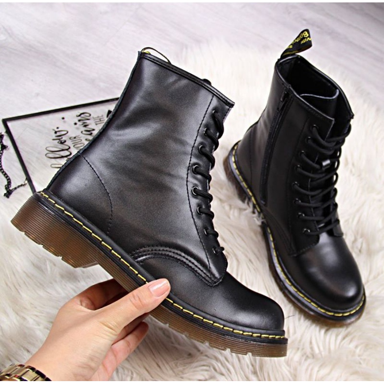 Botas de couro isoladas Filippo W PAW77A pretas preto 1