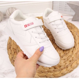 Sapatos esportivos brancos Big Star Jr GG374057 1