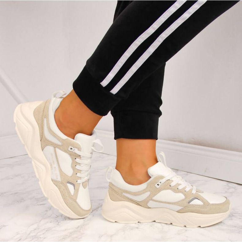 Tênis na plataforma Big Star W GG274657 branco 2