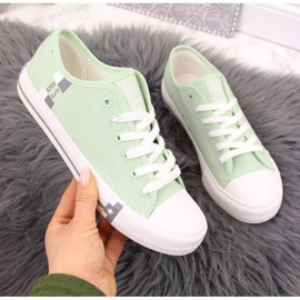 Tênis têxteis Big Star W HH274112 mint branco verde 1