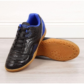 Sapatos internos American Club Jr. AM763B pretos branco 2